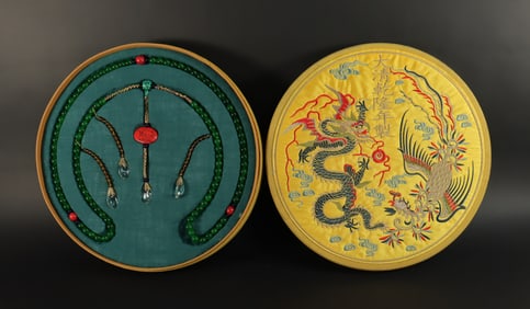 Chinese fine beaded necklace