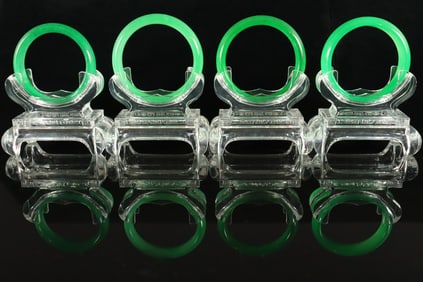 Lots Chinese apple green bangles