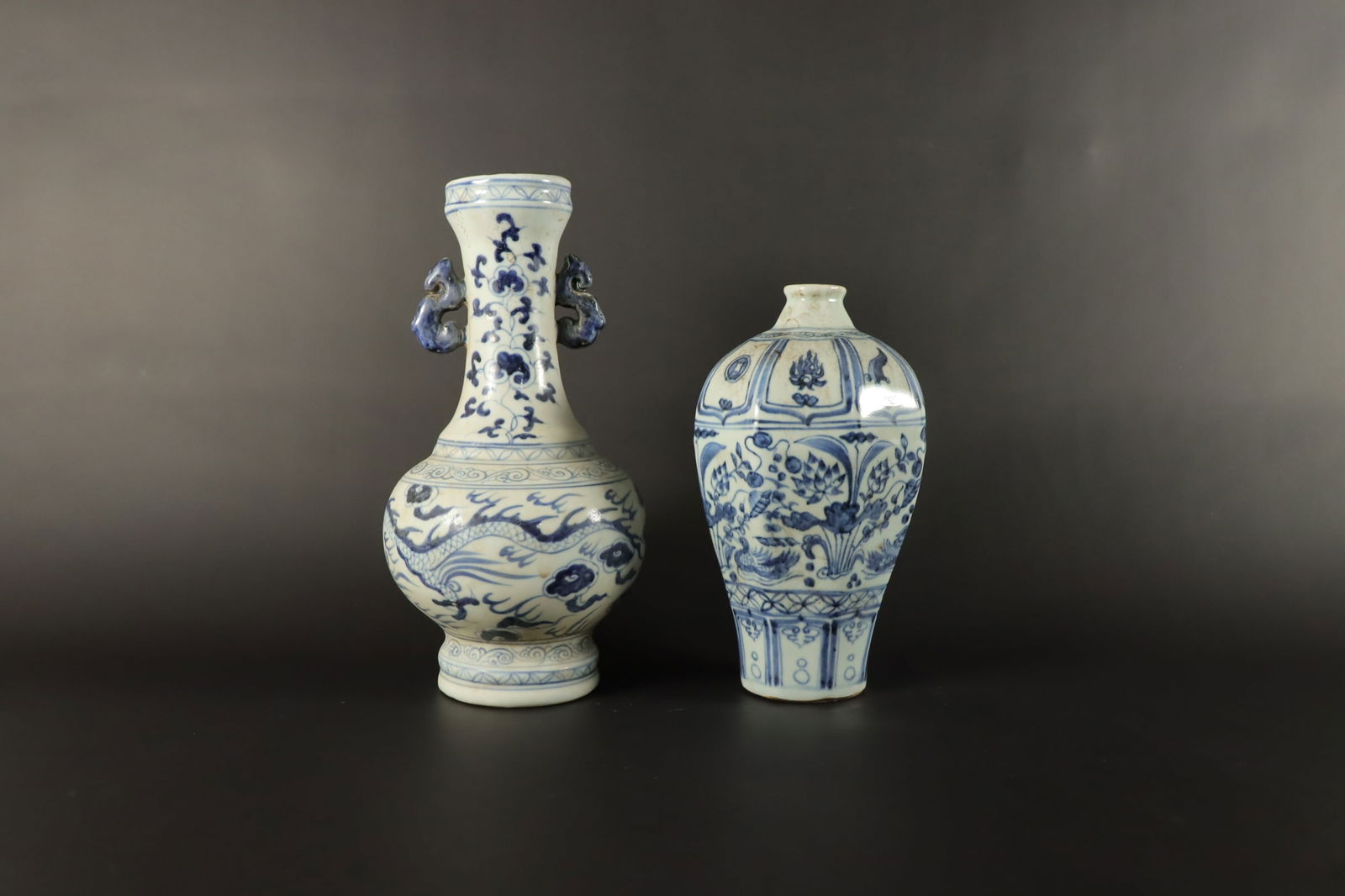 Lots Chinese b/w vase (1 of 7)