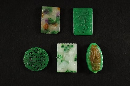 Lots Chinese carved plaques