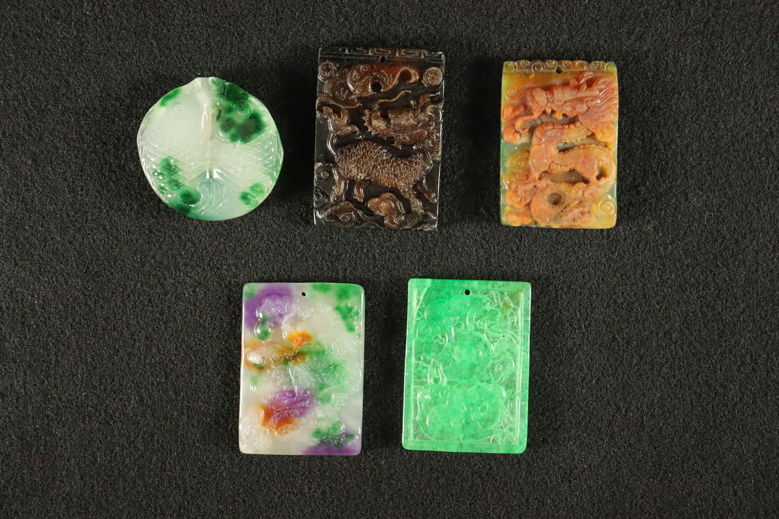 Lots Chinese carved plaques (1 of 6)