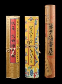 Lots Chinese scrolls