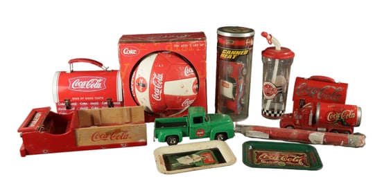 Lots Coca Cola items