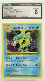2016 Pokmeon CGC 8 card
