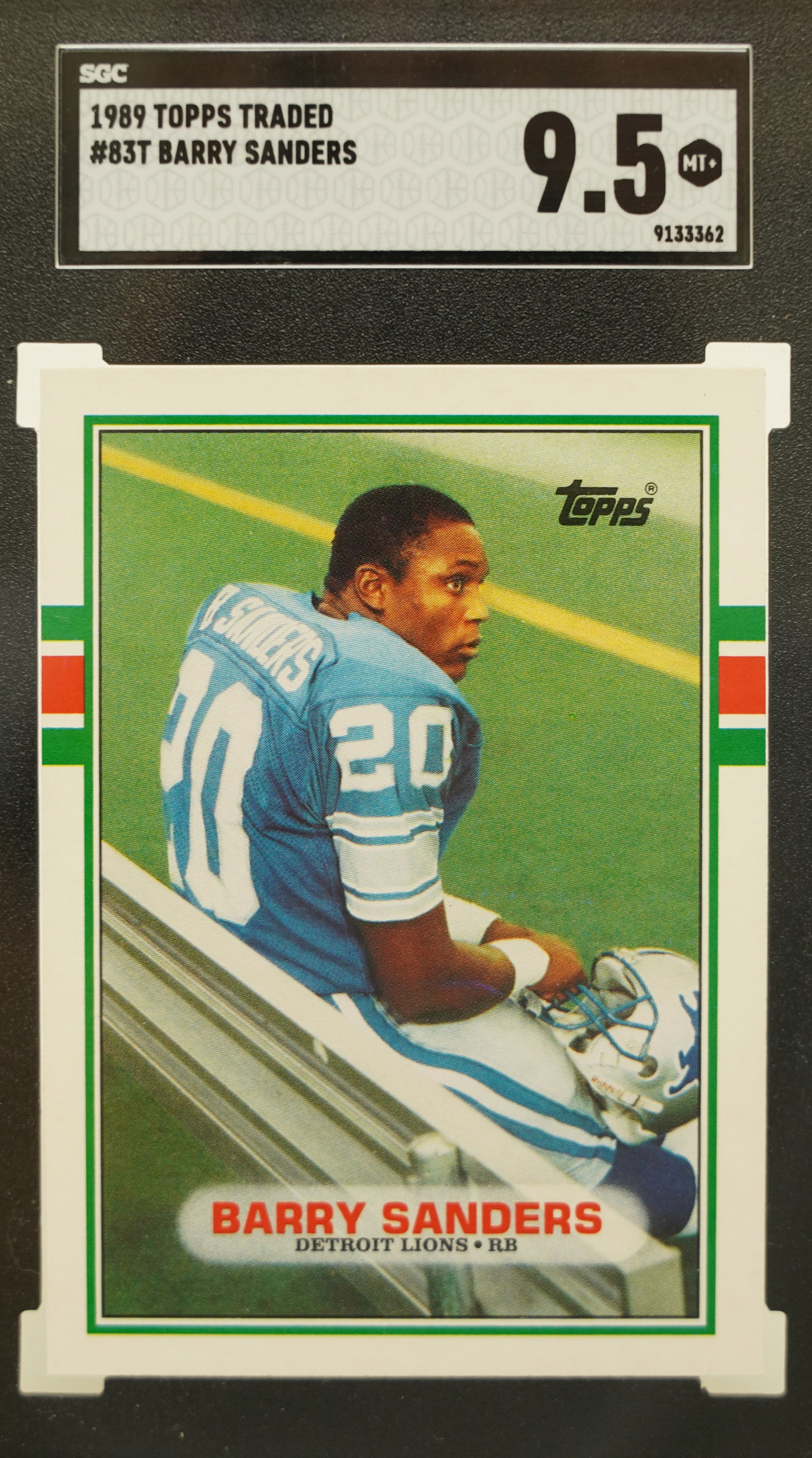 1989 Topps Barry Sanders SGC 9.5 (1 of 4)