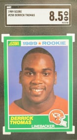 1989 Score Derrick Thomas SGC 8.5