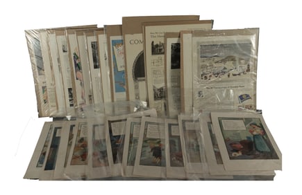 Lots vintage prints