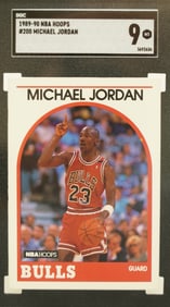 1989 Hoops Michael Jordan SGC 9