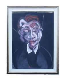 A large fine vintage painting