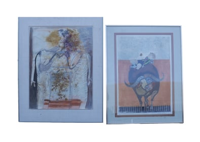 Lots fine painting signed