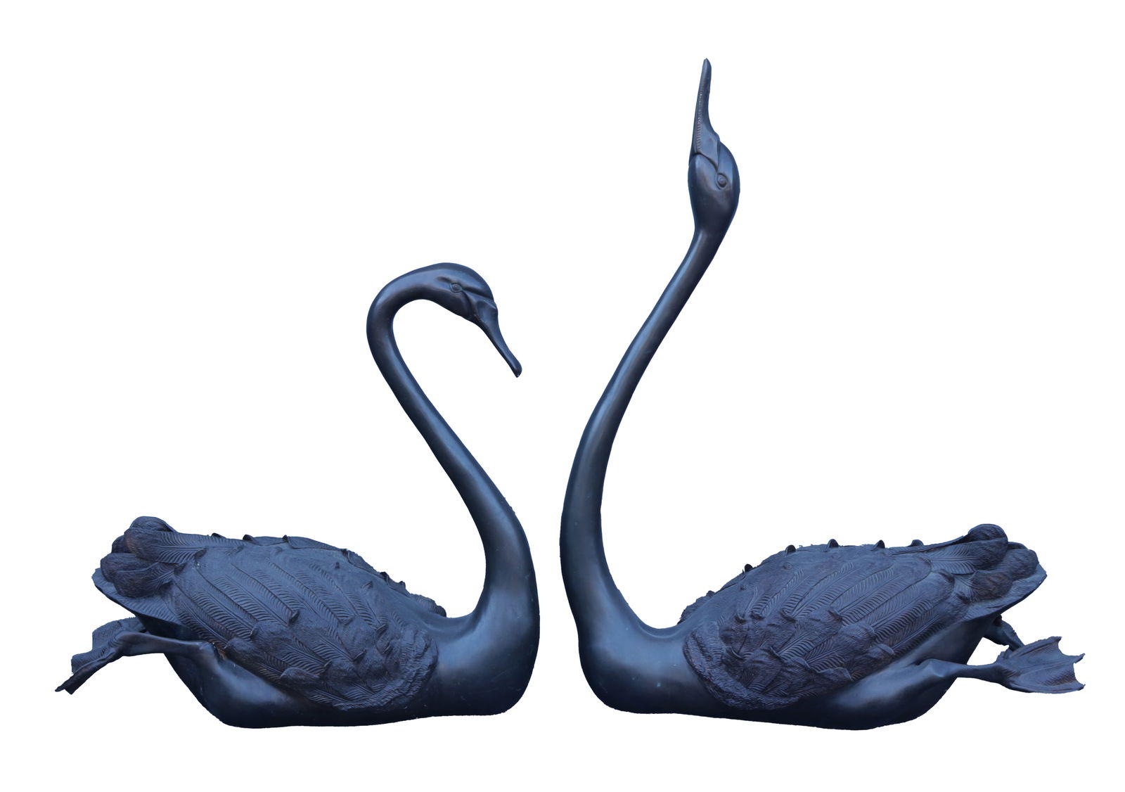 2 vintage bronze ducks scuplture (1 of 7)