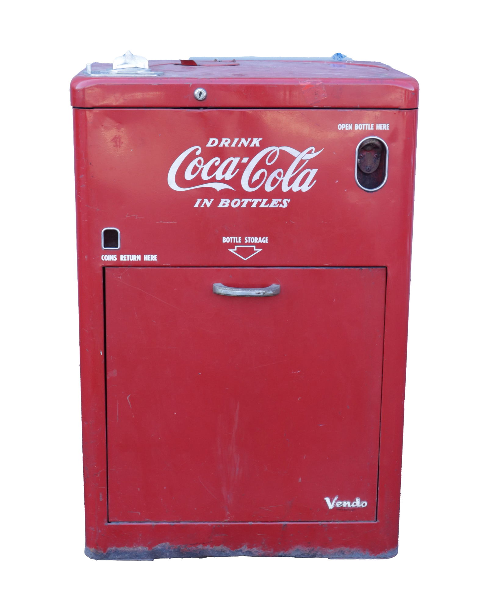 A vintage Coke vending machine (1 of 6)