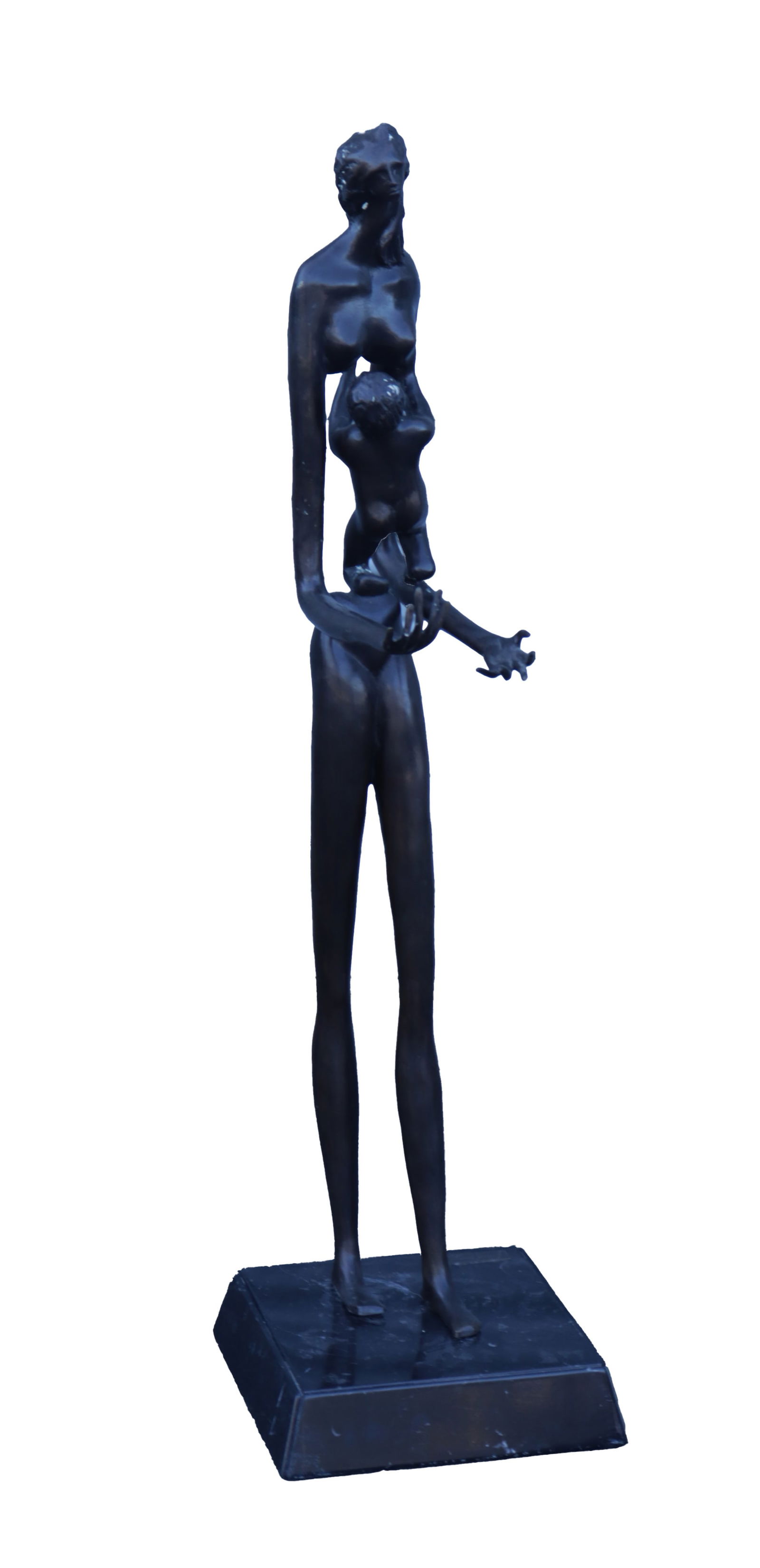 A Sarah B. signed sculpture (1 of 7)