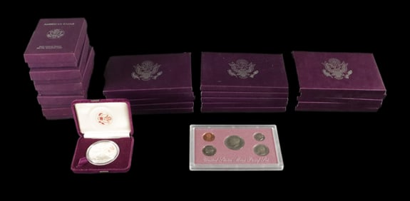 Lots of fine coins