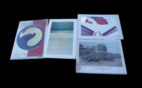 Lots vintage art