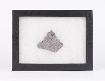 A meteorite cut specimen