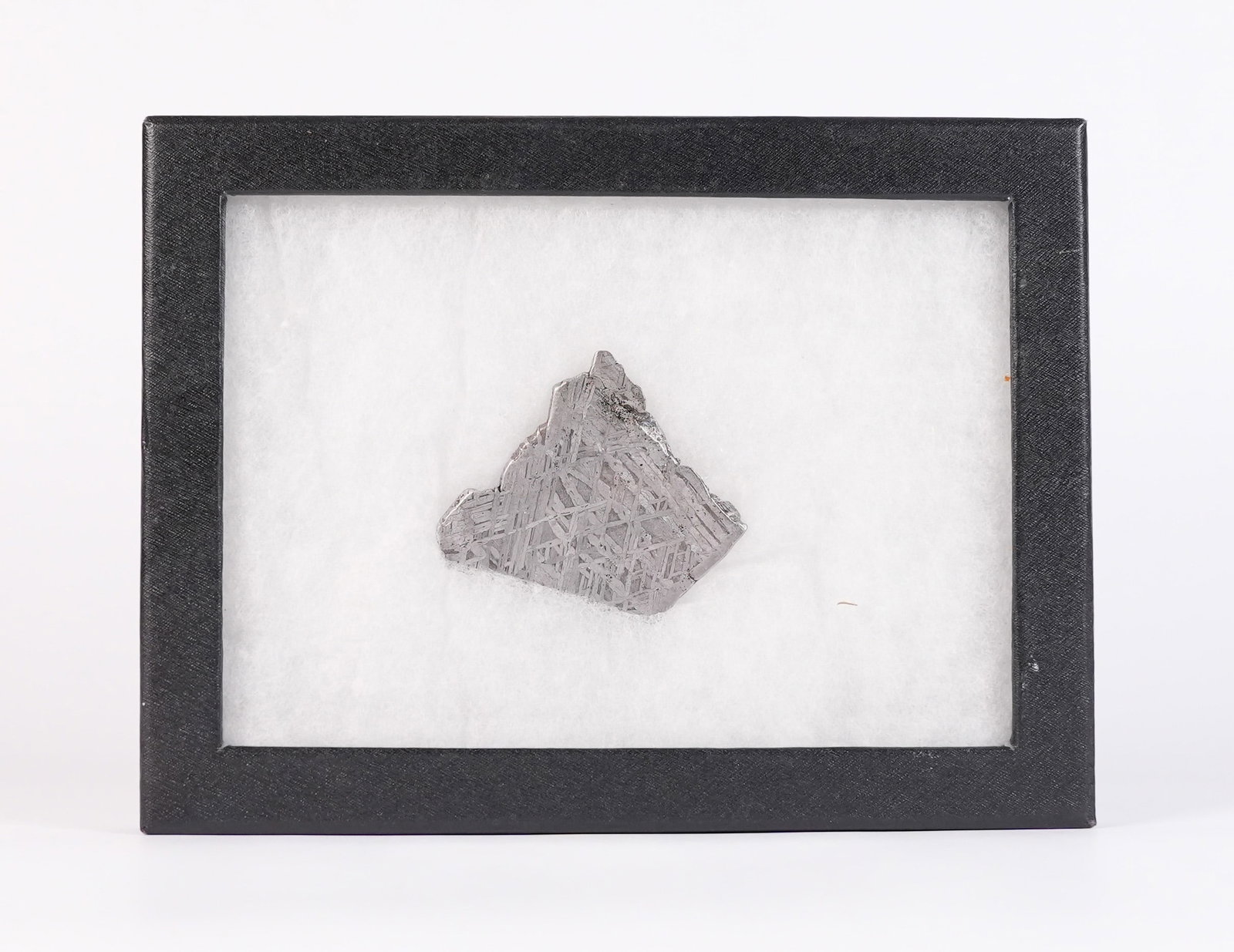 A meteorite cut specimen: A meteorite cut specimen.