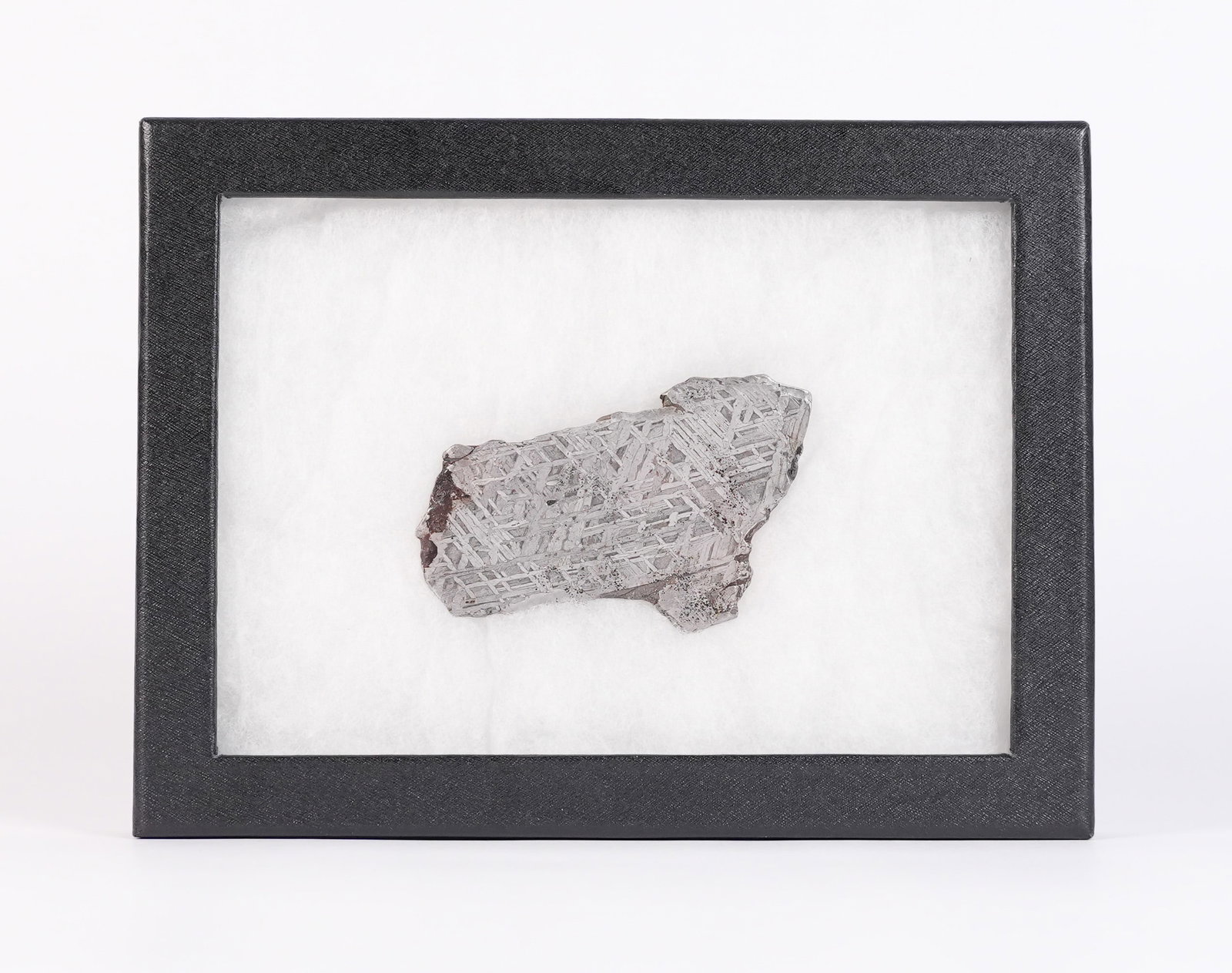 A meteorite cut specimen: A meteorite cut specimen.