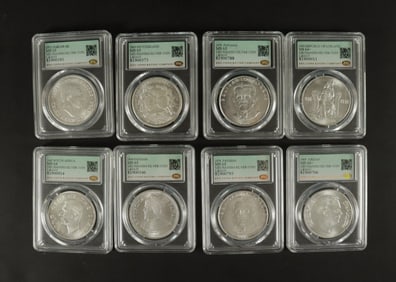Lots world silver coins