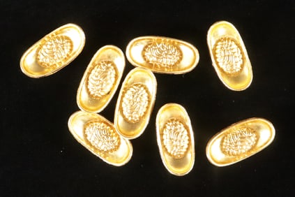 Lots Chinese simulated ingots