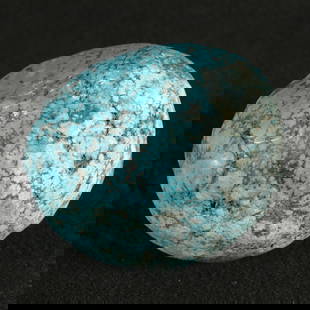 A large natural turquoise boulder: A large natural turquoise boulder.