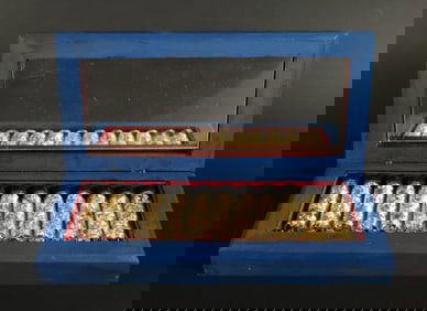 Lots tubes of gold flakes ungraded