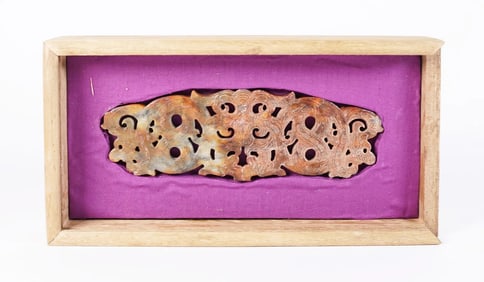 Chinese jade carved ornament