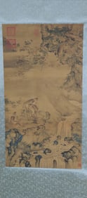 Lots Chinese painting scrolls
