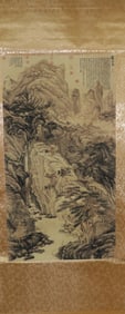 Lots Chinese painting scrolls