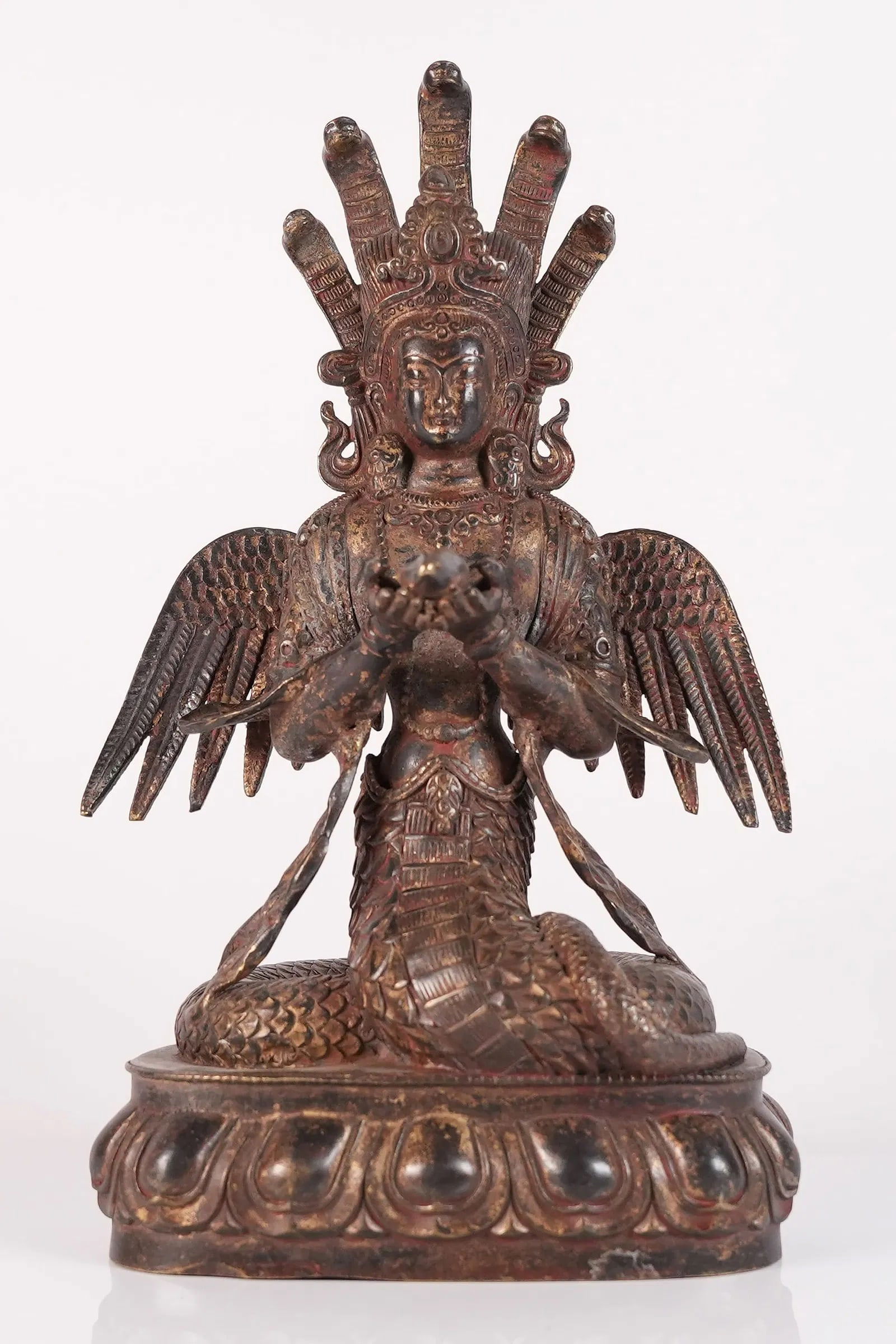 Chinese fine brass buddha (1 of 7)