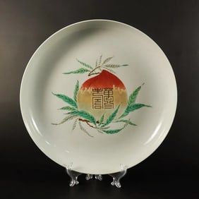 Chinese fine charger plate