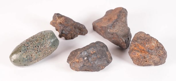 Lots possible meteorites stones