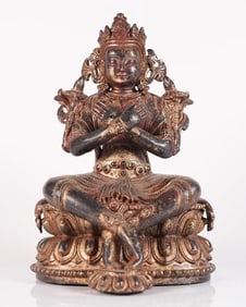 Chinese fine bronze buddha