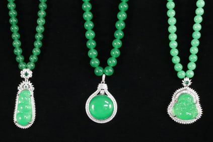 Lots Chinese fine necklace