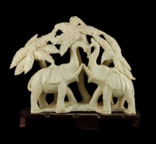 Chinese carved large elephant