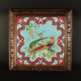 An antique music box