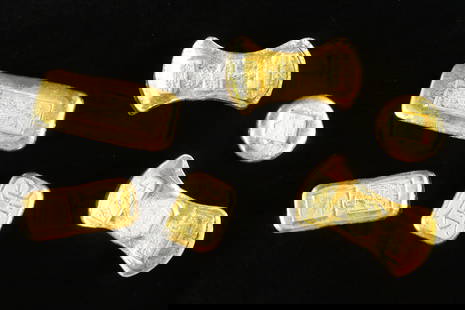 Lots Chinese ingots ungraded: Lots Chinese ingots ungraded, or authenticated. We do not guarantee its marking. All sales are final, no return.