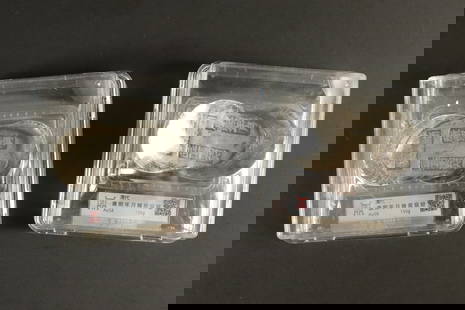 2 Chinese ingots ungraded: 2 Chinese heavy ingots, ungraded or authenticated. We do not guarantee of its markings. No return , all sales are final.