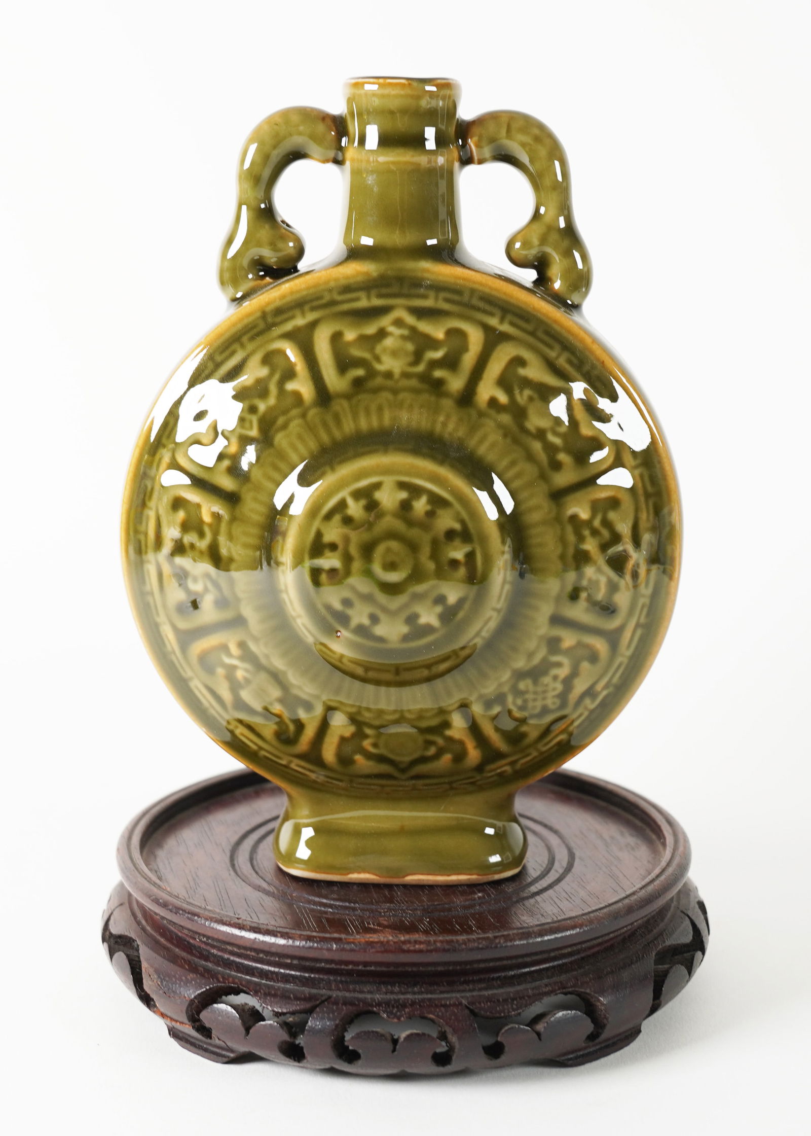 Chinese fine flask vase (1 of 6)