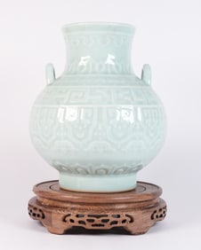 Chinese celadon vase