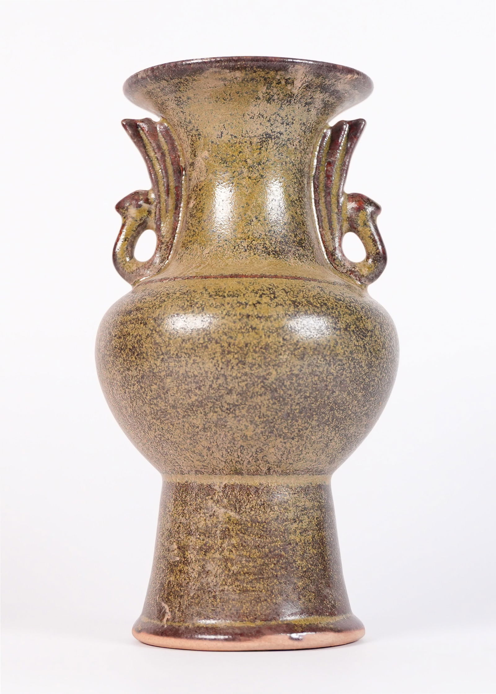 Chinese fine handled vase (1 of 7)