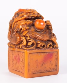 Chinese fine dragon seal