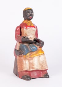Antique Black Americana cast iron figure