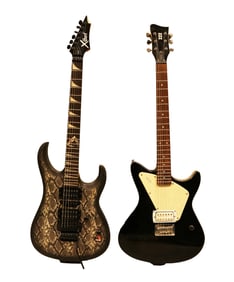 Lots vintage electric guitars