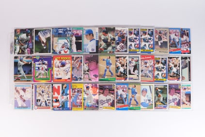 Lots vintage baseball cards