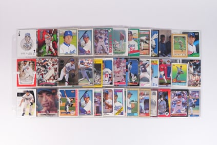 Lots vintage baseball cards