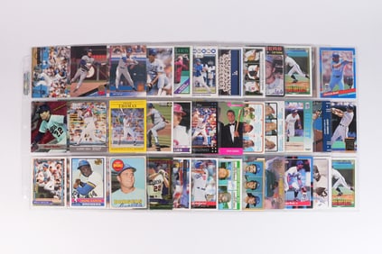 Lots vintage baseball cards