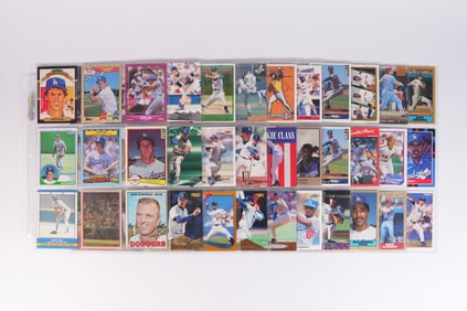 Lots vintage baseball cards