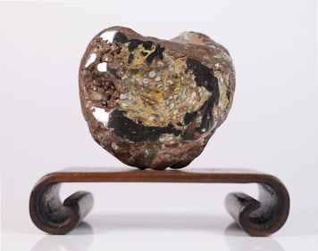 A fine silver nugget 549 grams