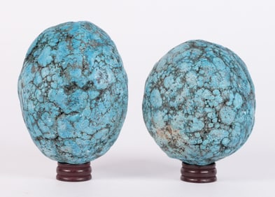 Lots fine turquoise boulders